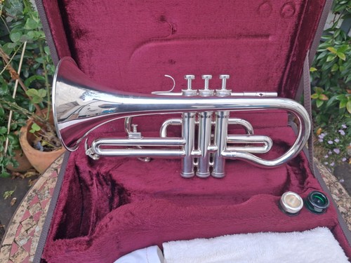 Besson 600 silver cornet - besson,