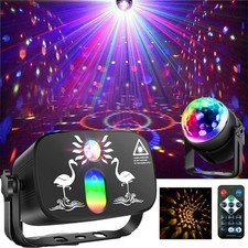 Disco Stage Light Party Ball Lights Sound Activated Party Lights with Remote UK
