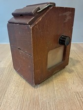 Rare Vintage Wooden Johnson