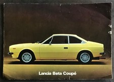 LANCIA BETA COUPE Car LF Sales
