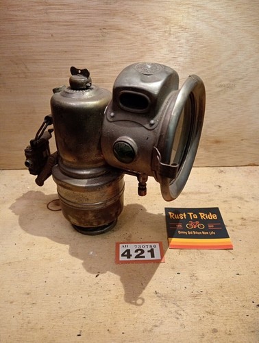 Vintage bicycle lamp - vintage,