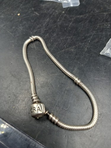 Pandora silver charm bracelet - pandora,