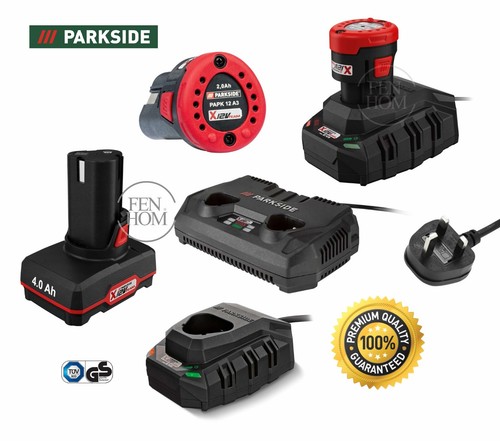 Parkside 12v 2ah 4ah li - parkside, li-ion