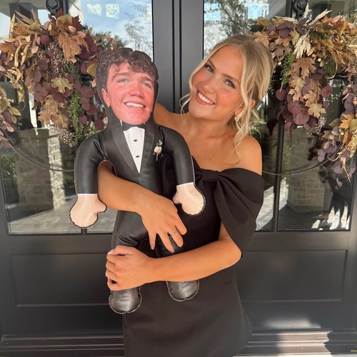 Groom custom inflatable - groom, blow