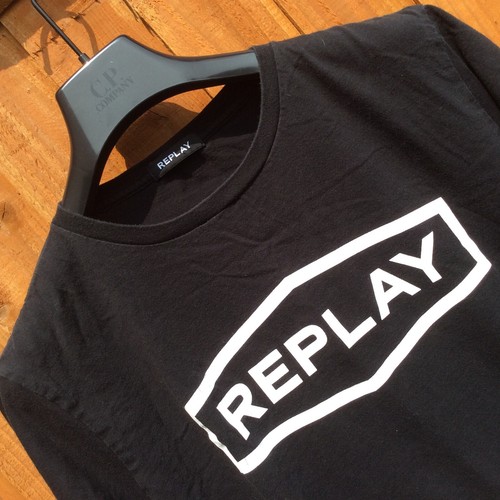 Replay spellout shirt m - replay, t-shirt