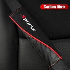 2PCS Car Seat Belt Covers Interior Safety Shoulder Strap Cushion Pads Protection