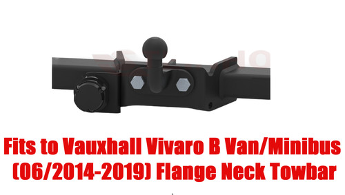 Flange neck tow bar for - bar,