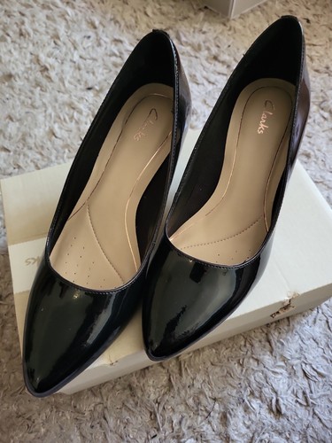Black patent shoe size - black, 3