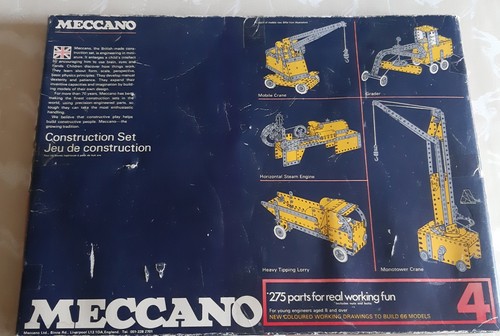 Meccano set - meccano, 4