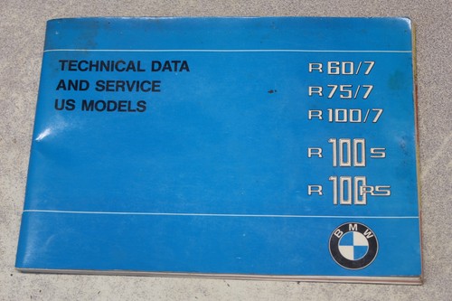Bmw r60 r75 r100 - r75/7, r100/7