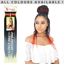 X-PRESSION Ultra Braid Pre Stretched Xpression Braiding Hair Kanekalon 46 inches