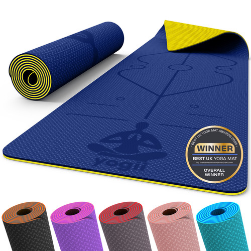 Yoga mat exercise - sets, thick