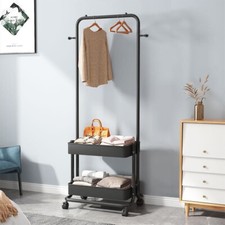 Single Clothes Coat Rail