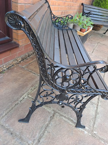 Cast iron and - 2, seater