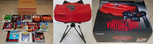 Nintendo virtual boy - boy, games