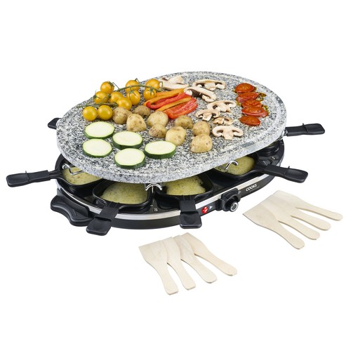 Electric raclette grill with - grill,