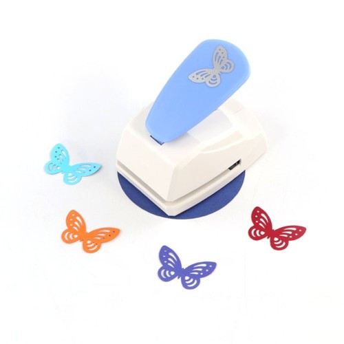 Butterfly hole puncher cutting - hole,