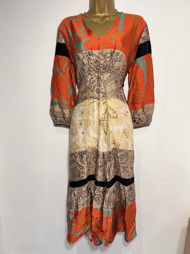 Peruzzi orange vibrant midi - orange,
