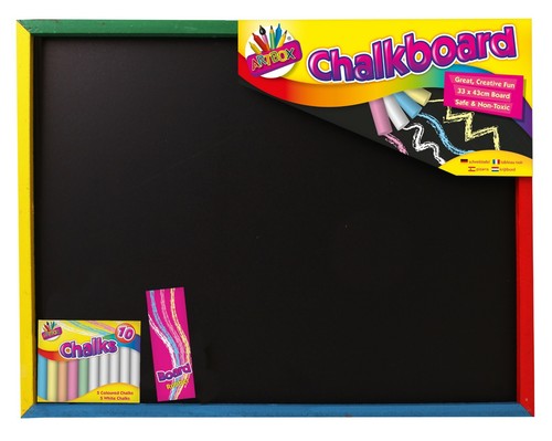 Large chalkboard x 43cm - 33,