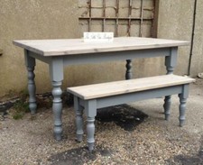5ft farmhouse table: 150 x