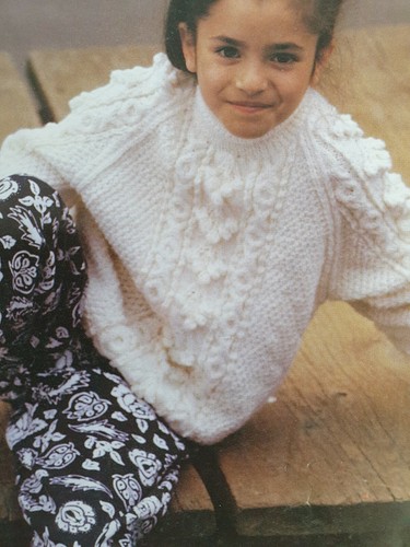 Childrens aran knitting - aran,