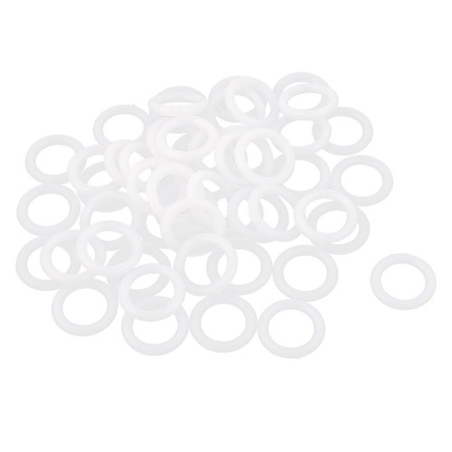 Pcs white 6mm dia - 10.6mm,