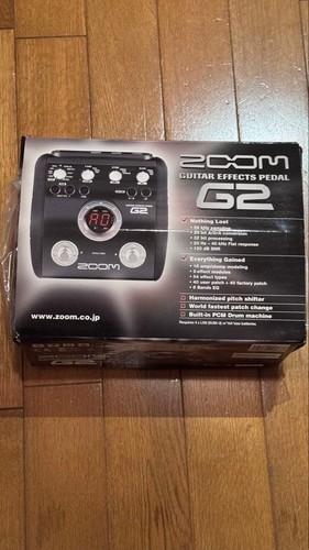 Zoom guitar effect pedal - guitar,