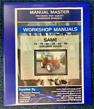 Same Explorer Tractor Workshop