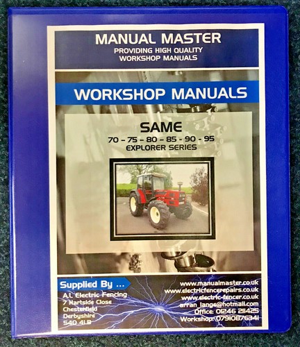 Same explorer tractor workshop - tractor,