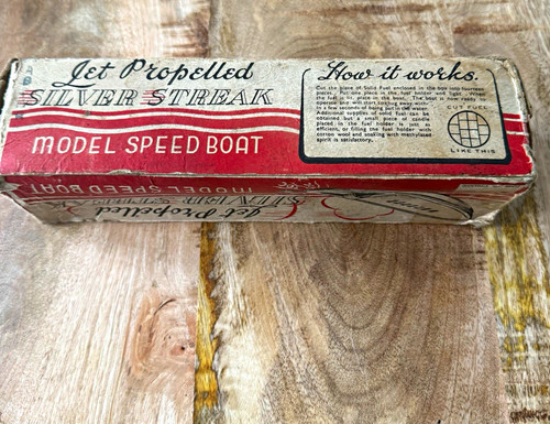 Vintage jet propelled silver - jet,