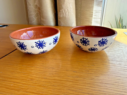 Decorative pair little blue - of,