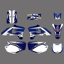 Graphics Stickers Backgrounds Decals Kit For Yamaha YZ250F YZ450F 2003 2004 2005