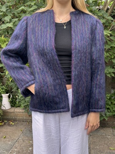 Alexon mohair navy with - mohair,