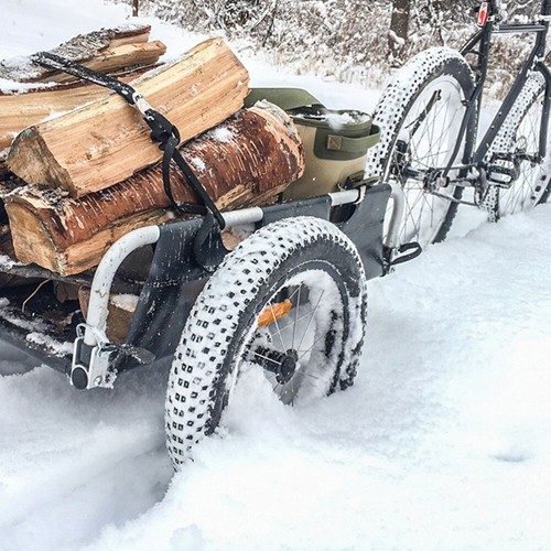 Set diy bike trailer hitch - set,