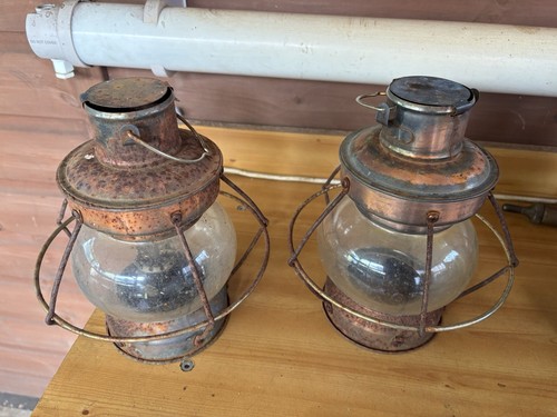 Vintage retro oil - /, lamps,