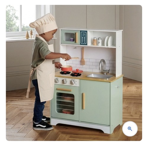 Wooden corner play kitchen for - wooden,