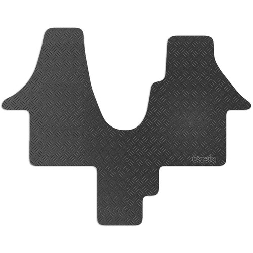 Tailored rubber van cab - rubber, floor