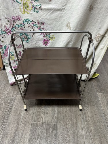 Retro vintage serving - serving, trolley