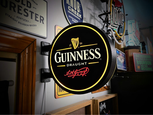Guinness sided wall - -, mount