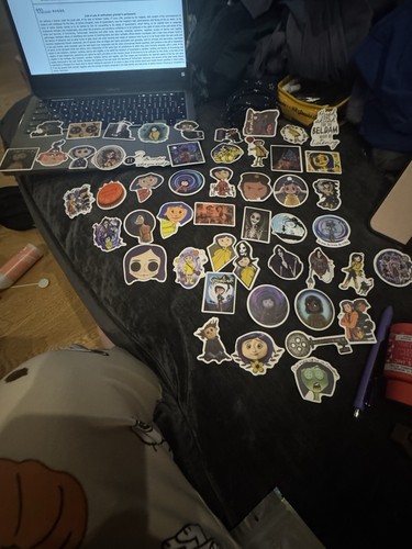 Coroline stickers - 50,