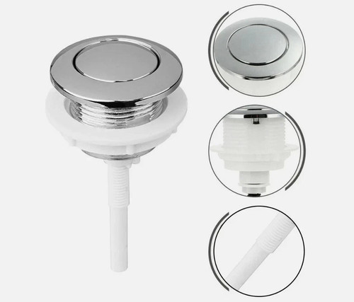Toilet tank button push - tank,