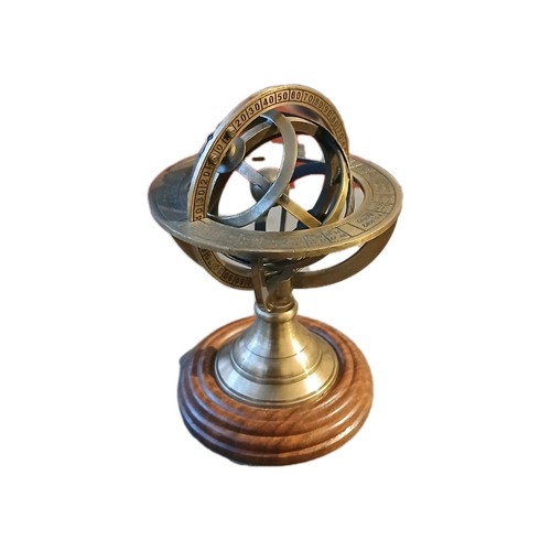 Vintage armillary brass - vintage,