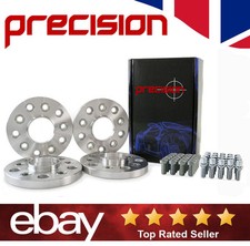 Precision PCD Hub Adapters 5x120 to 5x112 Wheel 15mm and Bolts For BMW 7 Series