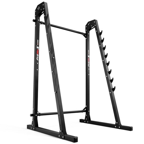 Barbell rack squat - barbell, stand