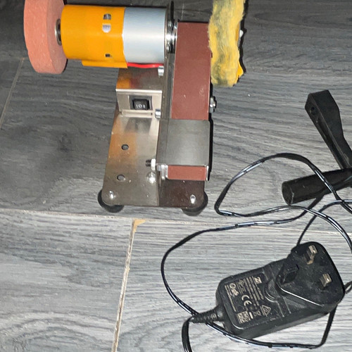 Mini belt 4in disc benchtop - mini,
