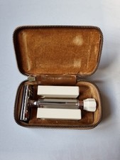 Vintage Merkur Solingen Germany Adjustable Razor With Box