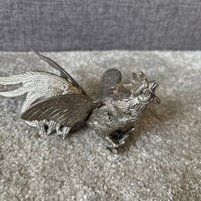 1 Silver Coloured  Cast Metal