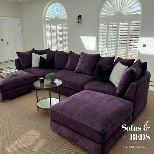 Shape chaise with footstools - shape,