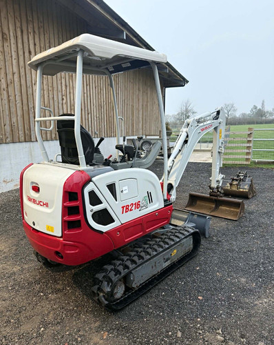 Takeuchi tb216 mini - mini, excavator