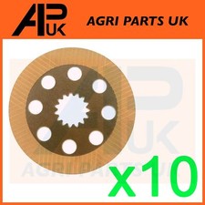 10x Brake Friction Disc Plate for JCB 530-70 530-95 530-110 530-120 Telehandler